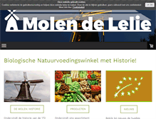 Tablet Screenshot of molendelelieommen.nl